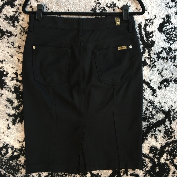 7 For All Mankind High Waist Pencil Skirt Sz 29 - Picture 4 of 5